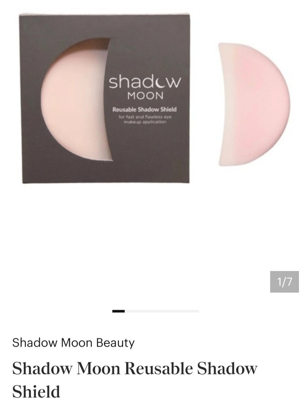 Shadow Moon Reusable Shadow Shield - Light Pink